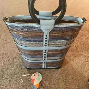 NWT Ted Baker straw bag.